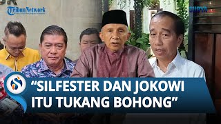 Amien Rais Sentil Hubungan Silfester & Jokowi, Sebut Keduanya Tukang Bohong
