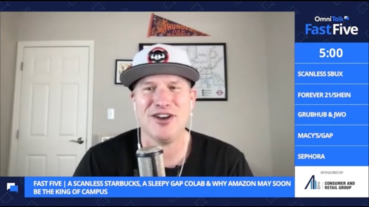 A Scanless Starbucks, A Sleepy Gap Colab & Why Amazon May Soon Be The King Of Campus