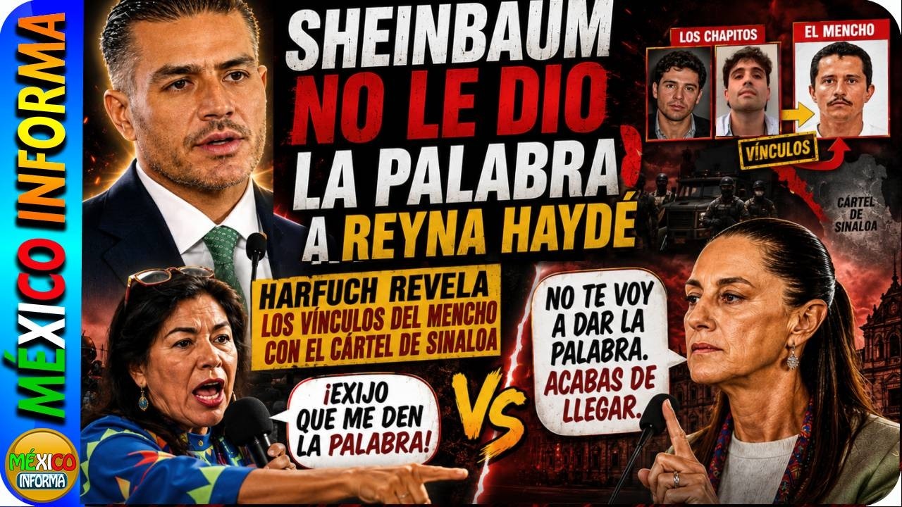 HARFUCH LO REVELA EN LA MAÑANERA. ASÍ ERA LA RELACIÓN DEL M3NCH0 CON EL C4RT3L DE SINAL0A. ESTO DIJO