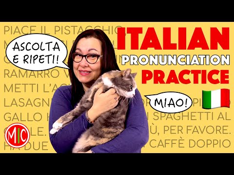 Come si dice? Italian Pronunciation Practice | Improve your pronunciation in 15 minutes