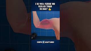 e se você fizesse 100 flexões por dia! #youtubeshorts #curiosidades #shorts #memes  #ias