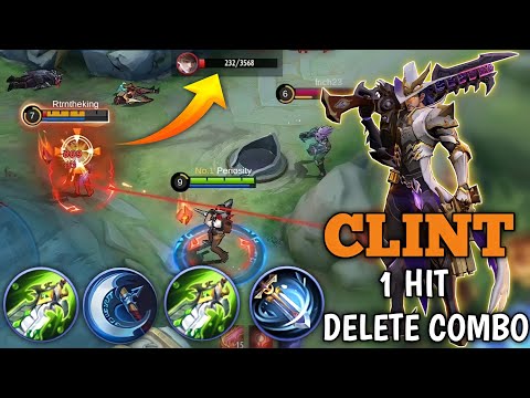 CLINT FULL DAMAGE ONLY! | TOP GLOBAL CLINT BEST BUILD 2021 | MOBILE LEGENDS