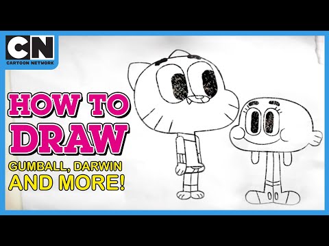 How To Draw Your Favourite Cartoon Network Characters | Imagination Studios | Cartoon Network