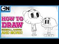How To Draw Your Favourite Cartoon Network Characters | Imagination Studios | Cartoon Network