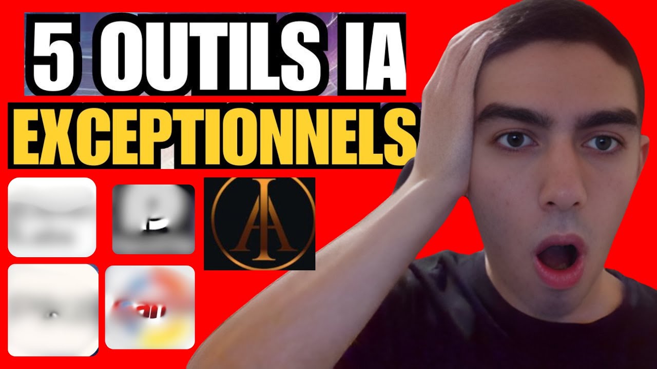 Ces 5 OUTILS IA EXCEPTIONNELS 😍 vont CHANGER votre VIE à JAMAIS ! 😱
