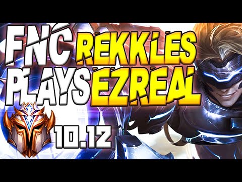 Fnatic Rekkles Plays Ezreal vs Varus Bottom Lane - 10.12
