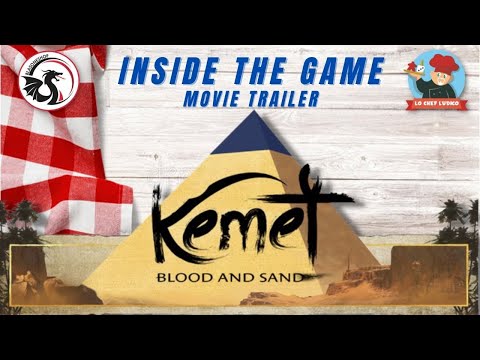 KEMET Sangue e Sabbia - Unboxing, uno sguardo dentro al gioco in stile teaser trailer (ep.141)