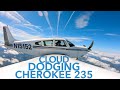 Cloud Dodging Return from Anniversary Trip - Piper Cherokee 235 Private Pilot VLOG