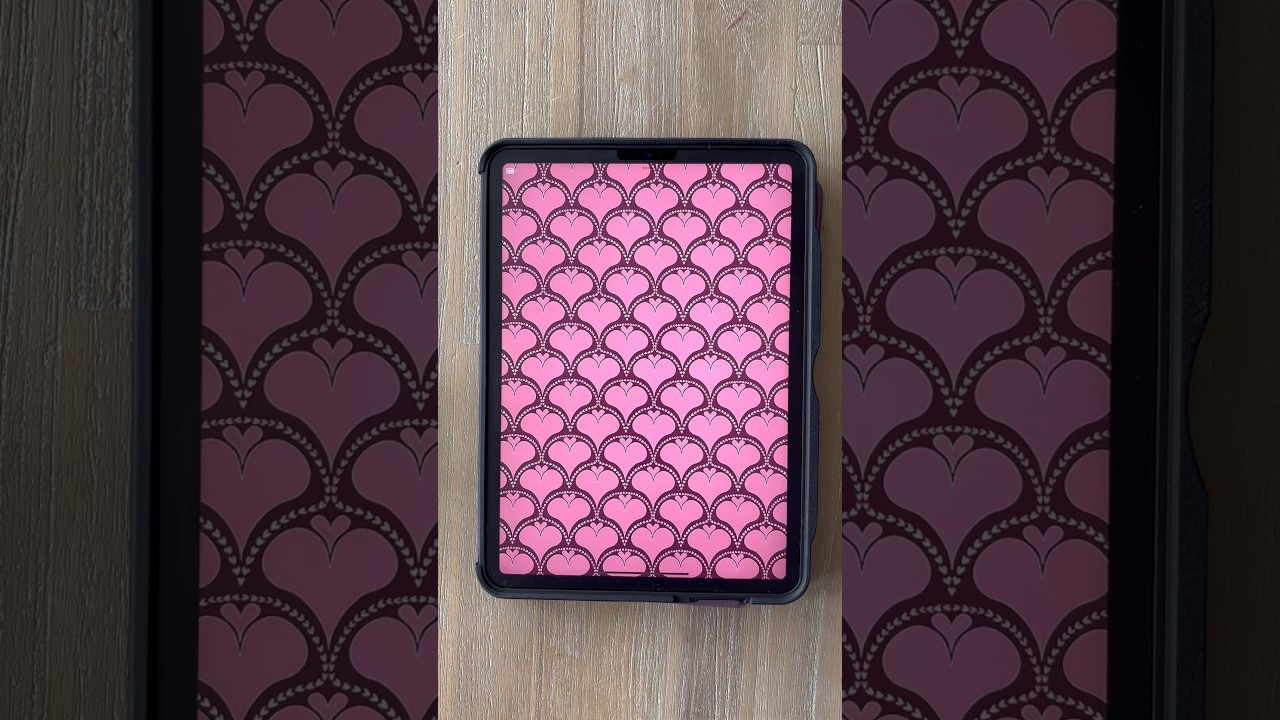 Pattern design in Procreate. Making a full tutorial for this soon💕#patterndesign #drawingtutorial