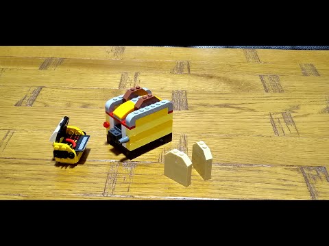 Making a mini Lego Barbecue Grill and a Bread Toaster in 4K UHD