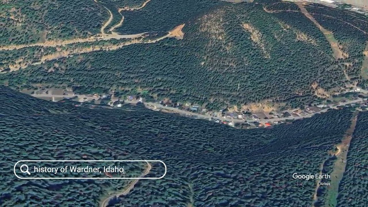 The history of Wardner, Idaho