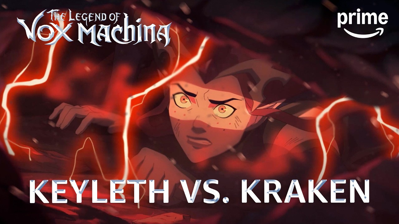 Keyleth vs. The Kraken | The Legend of Vox Machina Season 4 | Clip | Prime Video