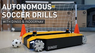 Dingo | Autonomous Soccer Drills with Dingo & IndoorNav