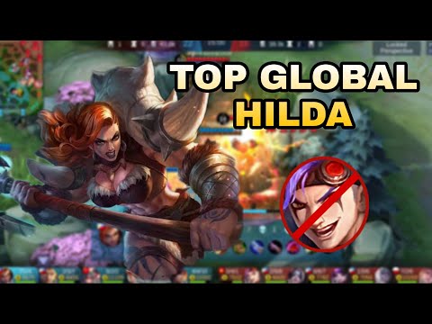 HOW TO USE HILDA OFFLANE | TOP GLOBAL HILDA | Jize ML