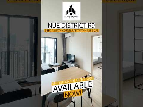 Nue District R9, Bangkok, 59 Rama 9 Road, Huai Khwang, Bangkok, 2 Bedrooms, 46 sqm, Condo For Rent, by Win Chan, 500371279 - DDproperty.com