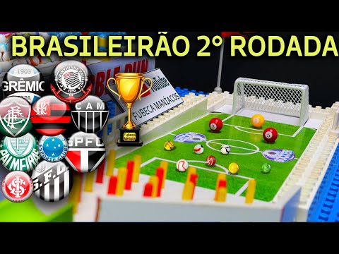CAMPEONATO BRASILEIRO 2° RODADA 2023 com bolas de gude - marble race