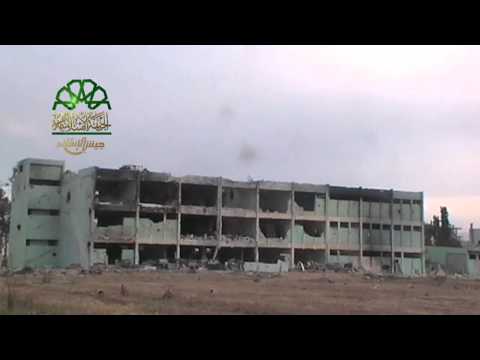 تلغيم وتدمير مجمع تاميكو في بلدة المليحة في ريف دمشق من قبل جيش الإسلام وكتائب شباب الهدى أثناء محاولة النظام استرجاعه