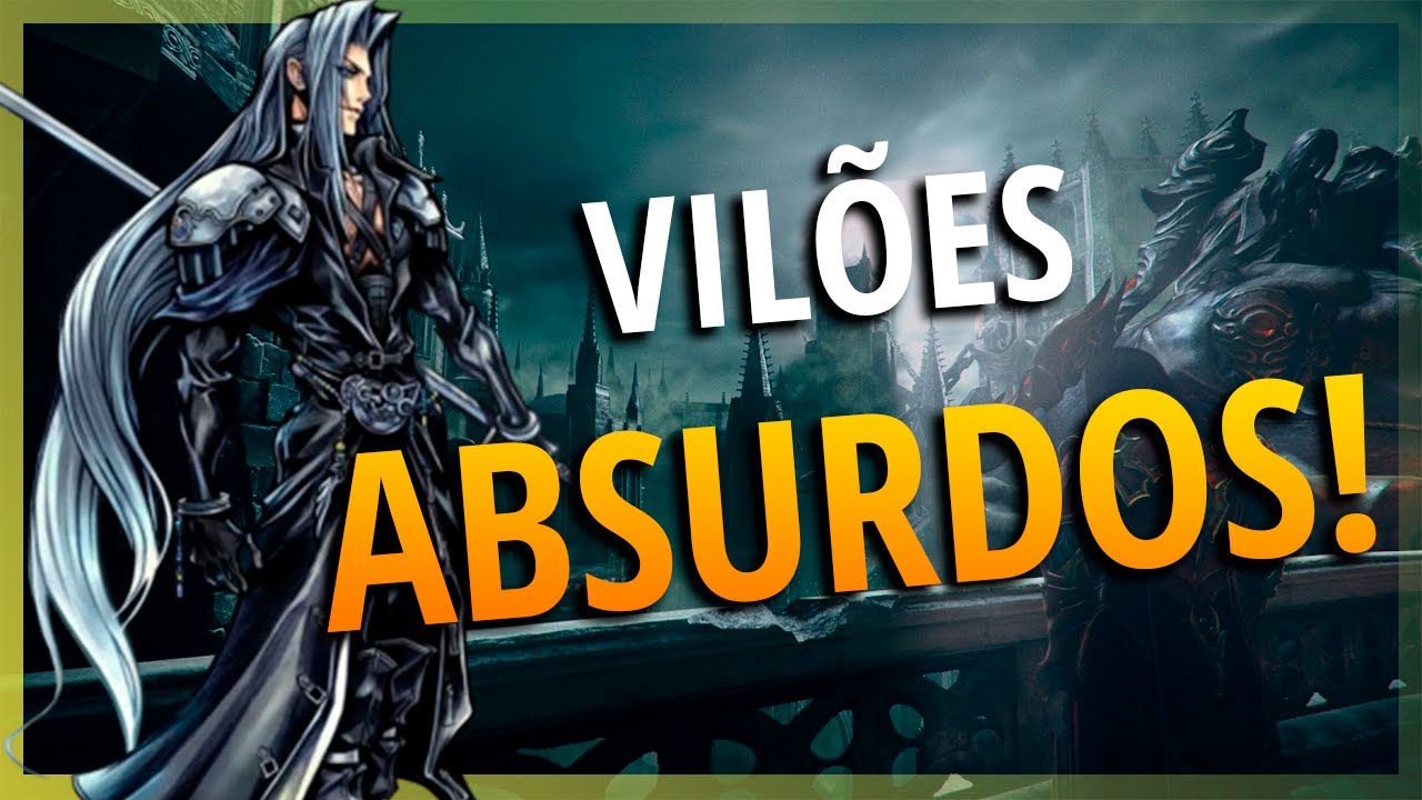 10 VILÕES Mais Absurdos e citados Do Mundo Dos Games