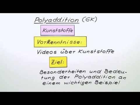 POLYADDITION | VERTIEFUNGSWISSEN | Chemie | Organische Verbindungen – Eigenschaften und Reaktionen