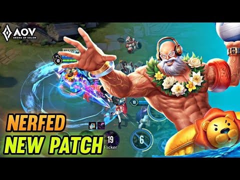 AoV : GILDUR NERFED NEW PATCH - ARENA OF VALOR