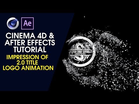 Impression of 2.0 title Logo Animation - Cinema 4D and After Effects Tutorial