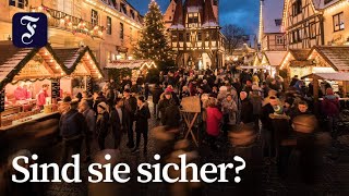 Wie sicher sind deutsche Weihnachtsmärkte?
