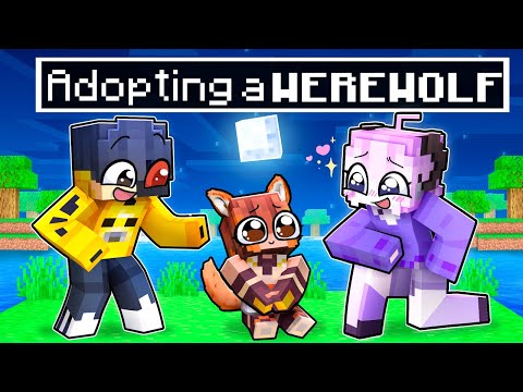 Adopting a WEREWOLF in Minecraft!