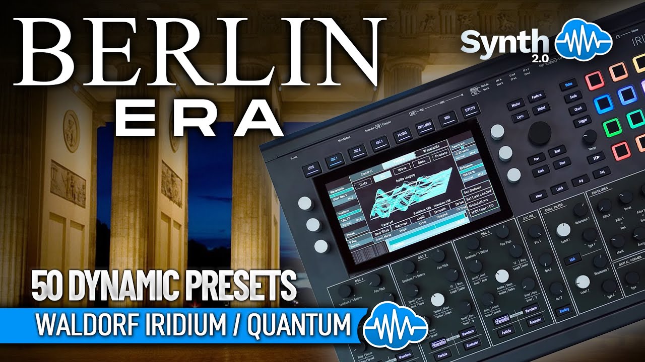 OTL087 - Berlin Era - Waldorf Iridium / Quantum ( 50 presets ) - Video Preview 1