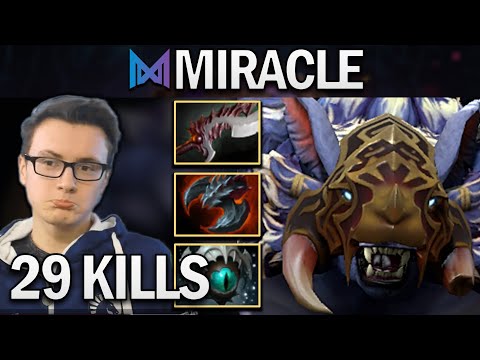 NIGMA.MIRACLE URSA WITH 29 KILLS - DOTA 2 7.27 GAMEPLAY