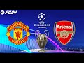 FC 24 | Manchester United vs Arsenal - UCL UEFA Champions League - PS5™ Gameplay