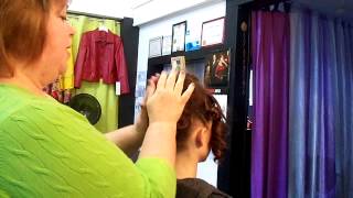 preview picture of video '1033 Main Salon & Spa: Quick & Easy Fauxhawk Updo (with several variations)!'