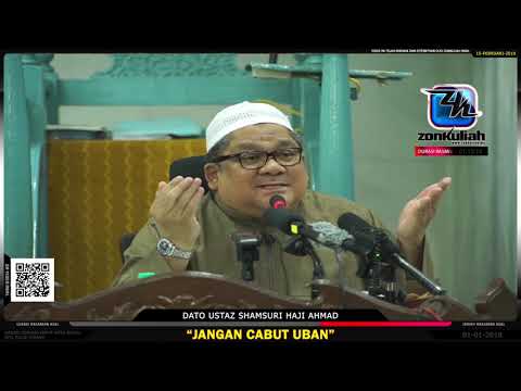 [Tazkirah]Maksud Disebalik Uban - Ustaz Shamsuri Haji Ahmad