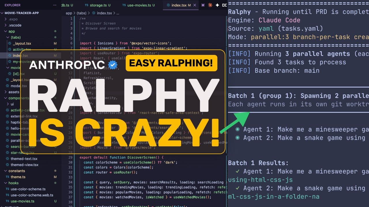 Ralphy + OpenCode, Claude Code: This is RALPH LOOPS ON STEROIDS!