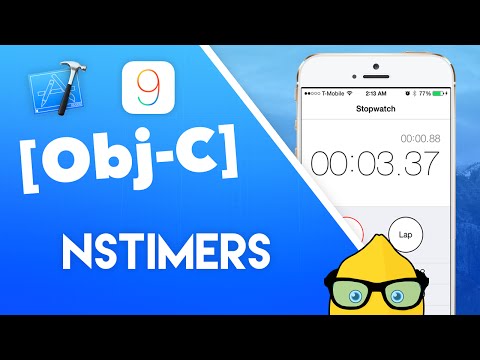 Xcode 7 Objective-C Tutorial - NSTimers - iOS 9 Geeky Lemon Development
