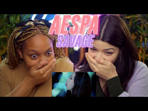 aespa 에스파 'Savage' MV reaction
