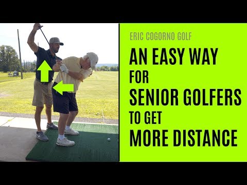 GOLF: An Easy Way For Senior Golfers To Get More Distance - Eric Cogorno Golf Lesson