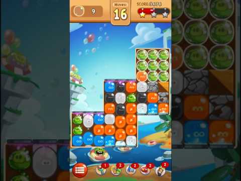 Angry Birds Blast Level 55 - 3 Stars Walkthrough