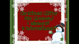 Christmas Mix Giveaway! 4 Winners!
