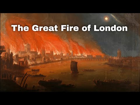 2nd September 1666: The Great Fire of London began at a bakery in Pudding Lane