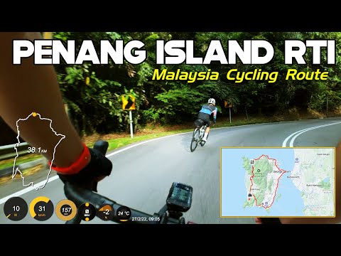 84km Penang Island RTI - Malaysia Cycling Route