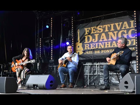 Noé Reinhardt trio au festival Django Reinhardt 2022 de Fontainebleau