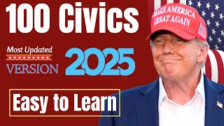 2025 random 100 civics questions and answers - U.S. citizenship test 2025 I N400 Interview #n400