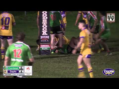 2015 ICRL Round 11 1st Grade Highlights   Corrimal Cougars Vs Dapto Canaries