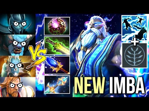 WTF 1s Arc 345 Damage Zeus vs Hard Counter Team New Imba Talent 7.07 Crazy Gameplay Dota 2