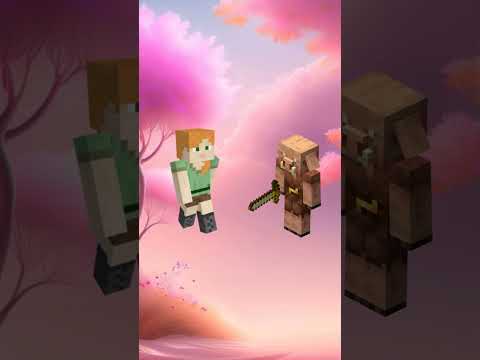 Intense Showdown with Alex in Viral Minecraft Short