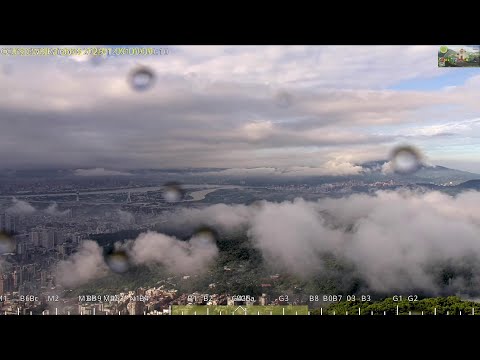 陽明山眺望台北即時影像