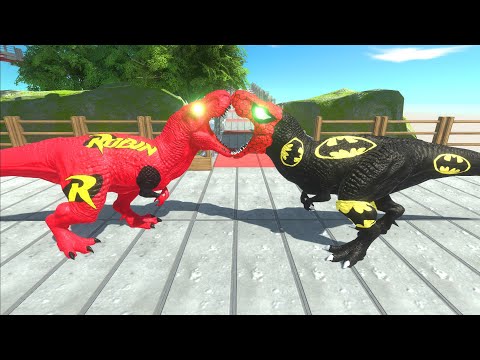 ROBIN T-REX DEATH CLIMB - Animal Revolt Battle Simulator