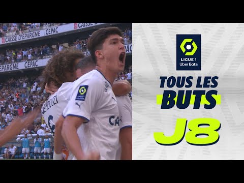 Tous les buts de la 8ème journée - Ligue 1 Uber Eats / 2022-2023