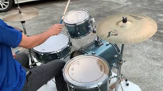 Video thumbnail for Ludwig Breakbeats Drum kit by ふくゆー