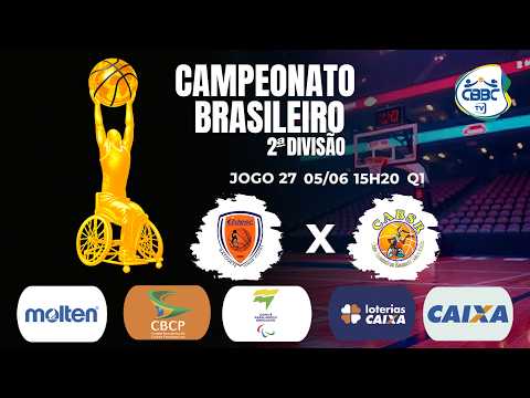 BRASILEIRO 2ª DIVISÃO 2026  | JOGO 27 | Q1 | ADESC SENADOR CANEDO - GO X CABSR COIOTES - PA